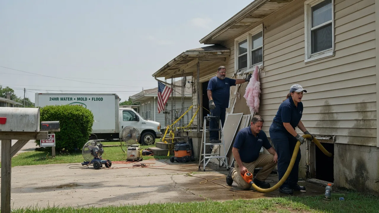 Water Damage Repair in Battle Ground, IN near me